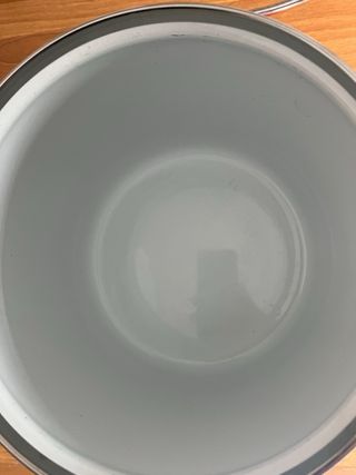 Pentola vintage decorata