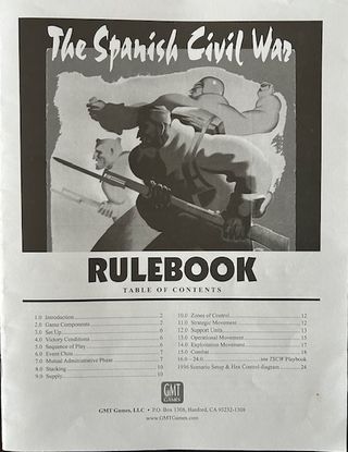 Wargame The Spanish Civil War 1936-1939