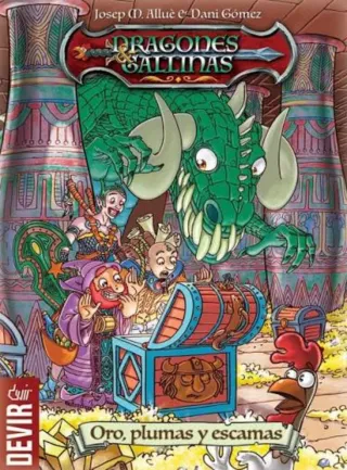 Juego de mesa Dragones y Gallinas