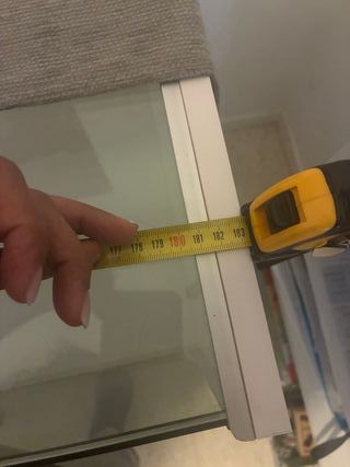 Mostrador de cristal para tienda