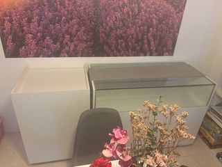 Mostrador de cristal para tienda