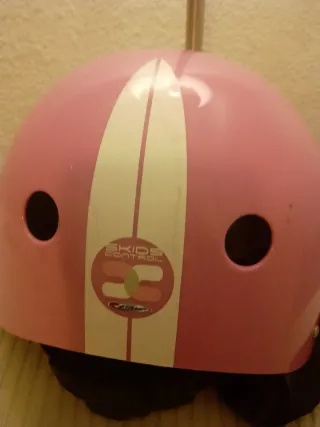 Casco infantil rosa SKIDS CONTROL