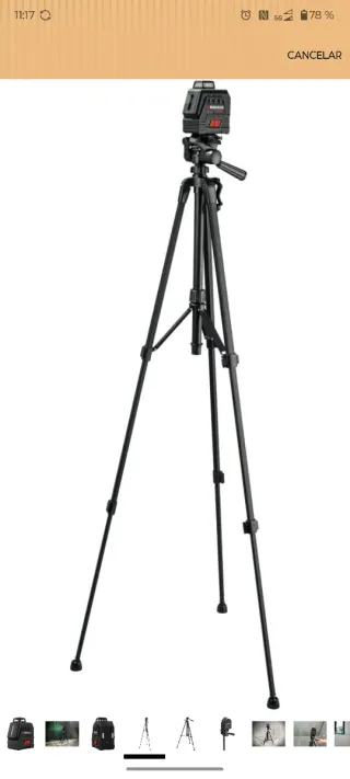 Nivel Láser Parkside 360° PKLLP 360 B3