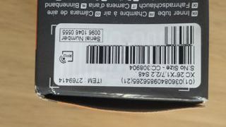 Cámara de aire bicicleta 26 Schrader 48mm