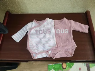 Bodies Tous bebé (2 unidades) talla 0-1 mes