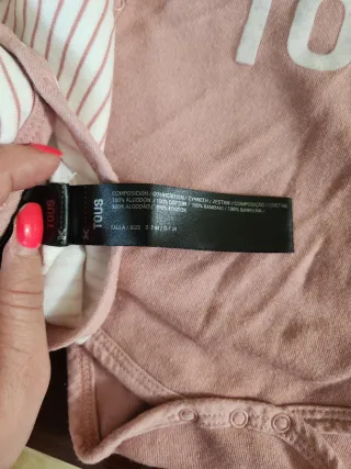 Bodies Tous bebé (2 unidades) talla 0-1 mes