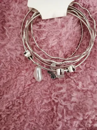 Bracciale donna argento con farfalla