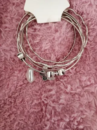 Bracciale donna argento con farfalla