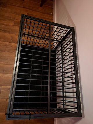 Jaula para perros negra