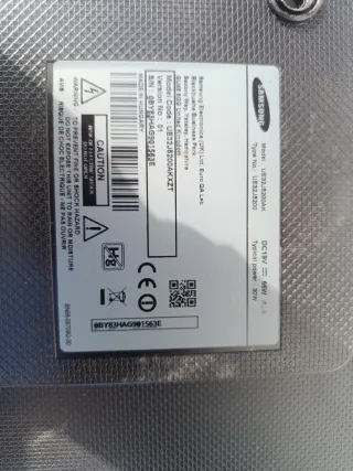 Scheda madre e barre led TV Samsung