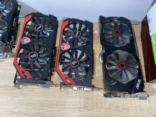 Lote de 9 Tarjetas Gráficas