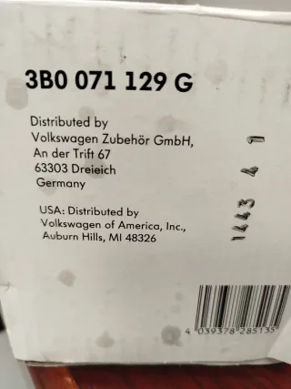 Portaesquís y tablas VW Original.