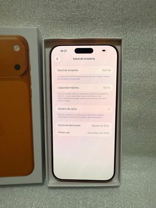 iPhone 17 Pro Max 256GB Arancione