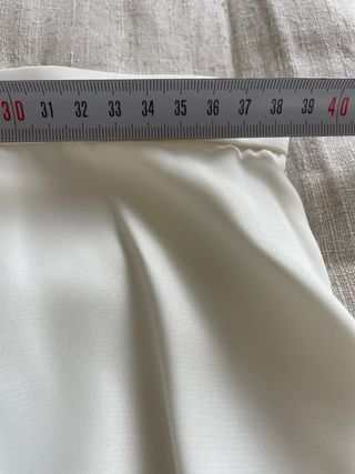 Traje chaqueta y falda blanco