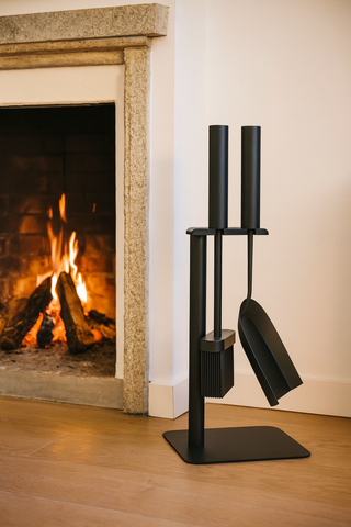 Set Paletta e Scopa Camino Nero