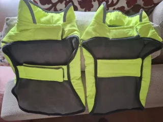 Abrigo para perro verde