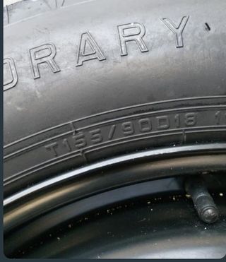 Rueda de repuesto llanta 18 5x112 buje 66,6