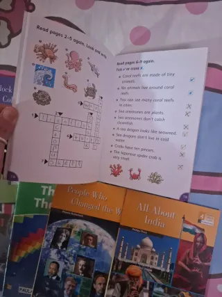 lote de libros Burlington books