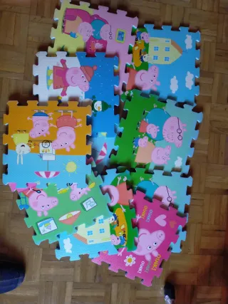 Puzzle Suelo Infantil Peppa Pig
