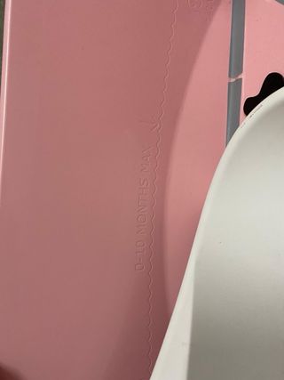 Bañera y adaptador para bebé