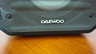 Altavoz Portátil Daewoo Bluetooth