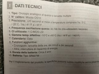 Orologio Tribe Breil Chrono OS10