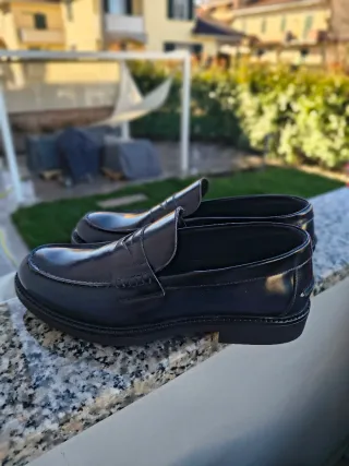 Mocassini uomo neri mis. 46