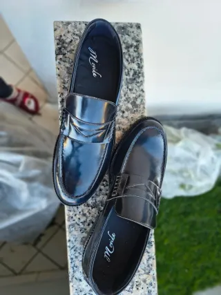 Mocassini uomo neri mis. 46