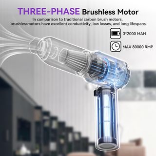 KITBEZN 3 en 1 Aspiradora Mano 18000Pa