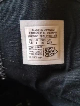 Converse All Star Botas Negras