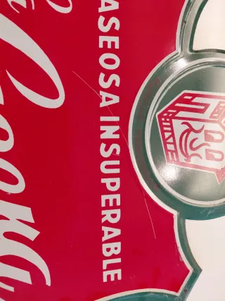 Cartel La Casera Gaseosa Insuperable. Original