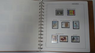 ANDORRA COLECCION COMPLETA SELLOS 1990/2015 NUEVOS