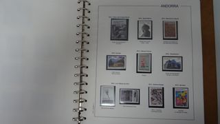ANDORRA COLECCION COMPLETA SELLOS 1990/2015 NUEVOS