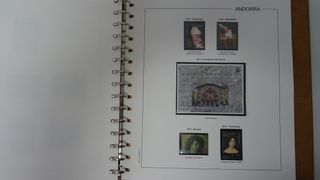 ANDORRA COLECCION COMPLETA SELLOS 1990/2015 NUEVOS