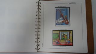 ANDORRA COLECCION COMPLETA SELLOS 1990/2015 NUEVOS