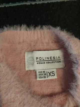 Jersey niña tacto suave talla XS puesto 2 veces