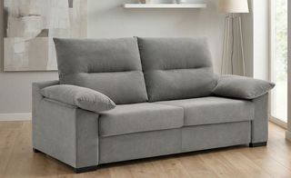 Sofá Cama Italiano Gris.