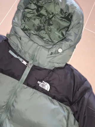 Chaqueta The North Face Negra y Verde