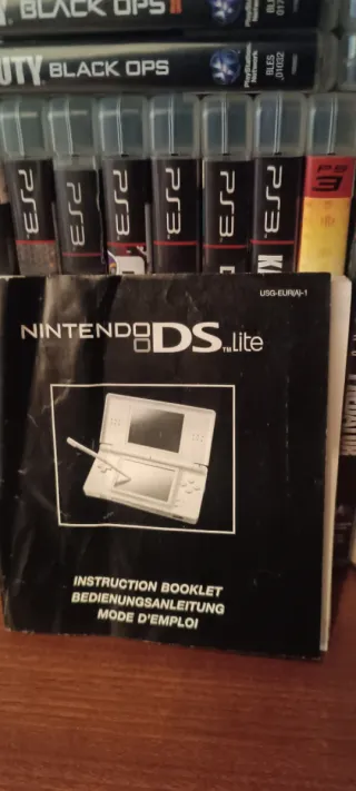 Nintendo DS Lite Scatola + Manuale