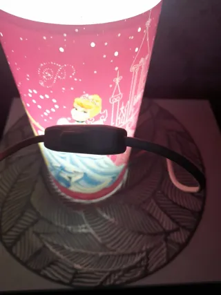 Lámpara infantil princesas Disney
