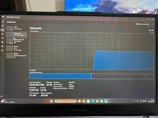 Portátil Medion Gris y Negro