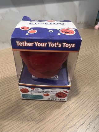 Juguetes de silicona para trona calabaza