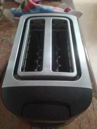 Tostador Moulinex Negro/Acero Inoxidable