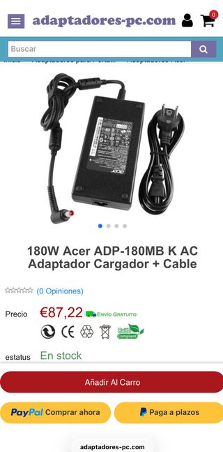 Caricabatterie portatile ACER Gaming