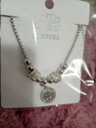 Bracciale S. Steel Albero della Vita