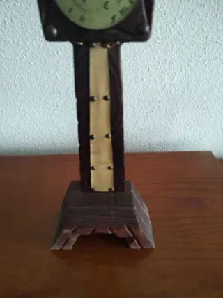 Peana para termómetro vintage