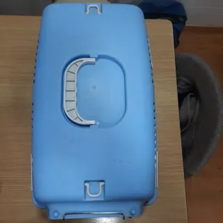 Transportín para mascotas azul