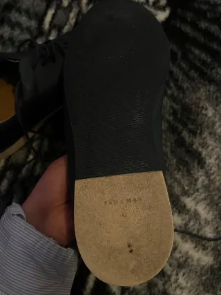 Zapatillas vestir hombre negras