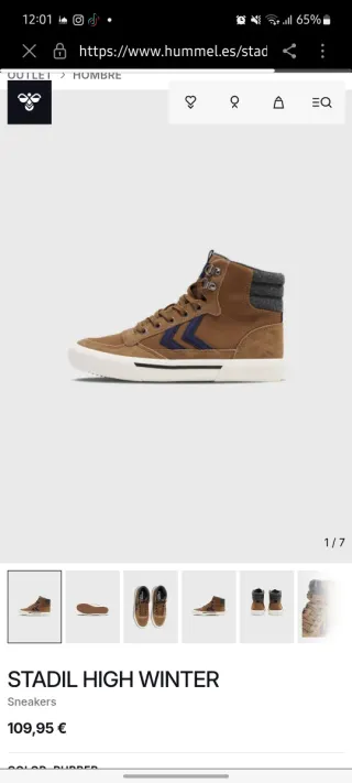 Zapatillas Skechers Hombre Marrones