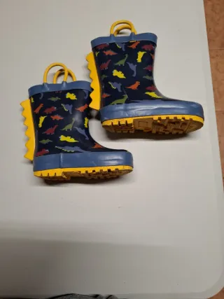 Botas de agua niño dinosaurios Talla 20,21